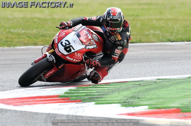 2008-05-11 Monza 3759 Superbike - Race 2 - Gregorio Lavilla - Honda CBR1000RR.jpg